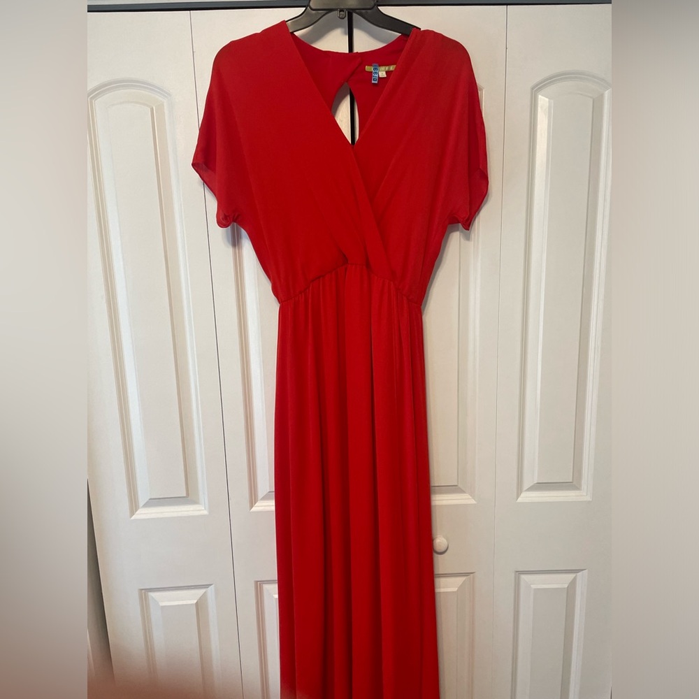 Red Maxi Dress